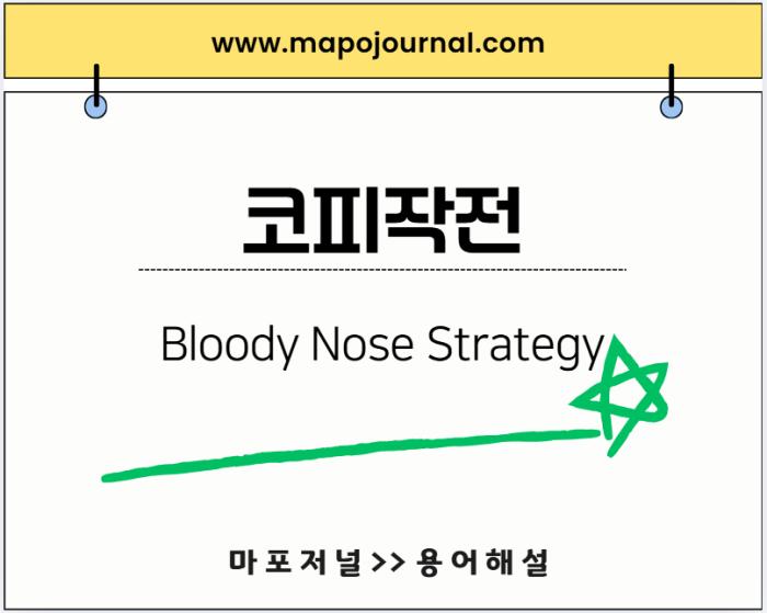 코피작전(Bloody Nose Strategy) 기사 이미지