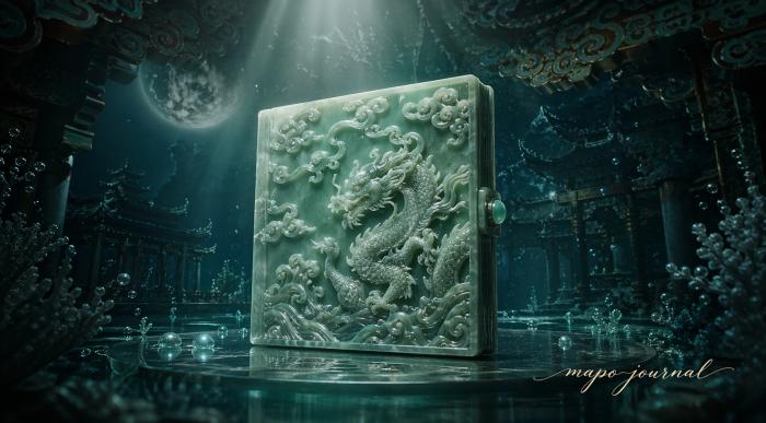 [AI 이미지 만들기 ] 몽환적인 바닷속의 비밀 상자