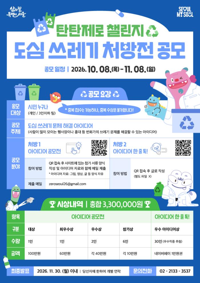 서울의 거리 쓰레기, 이번엔 시민에게 ‘처방전’ 받는다