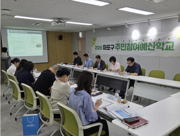 다시 뛰는 마포의 내일에 투표하세요