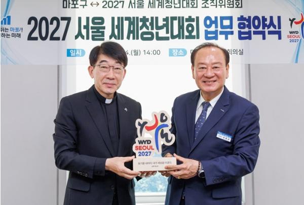 유동균 마포구청장, 세계청년대회에 마포의 종교·문화 자원 잇는다
